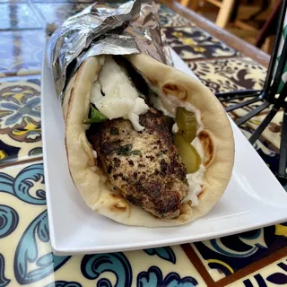 Garlic chicken sandwich