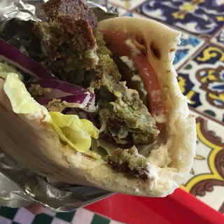 Falafel sandwich