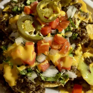 When you're craving Asada nachos... so good!