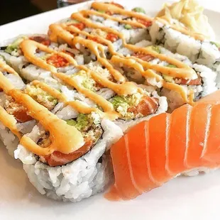 Salmon Avocado Rolls