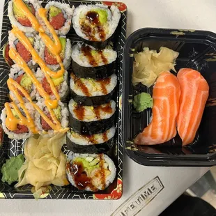 food, sushi, sushi and sashimi, sashimi