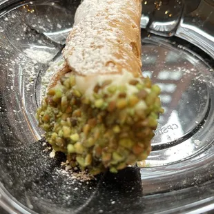 Pistachio Homemade Cannoli