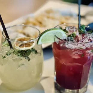 Cheers! The server comes to your table to take your order.