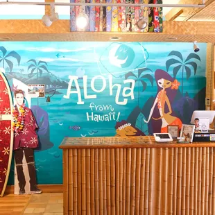 Mural created by Mookie Sato for Avanti Hawai&apos;i