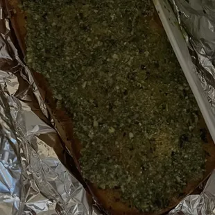 Garlic Bread with Pesto