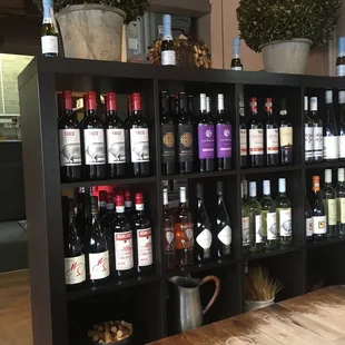 Wine shelf