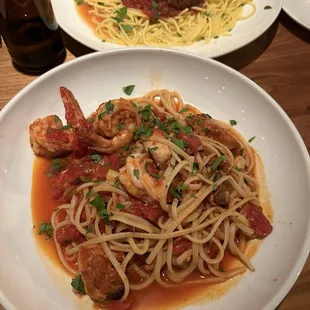 Seafood Linguine Putanesca
