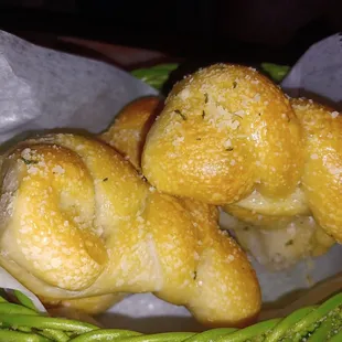 a basket of asparagus