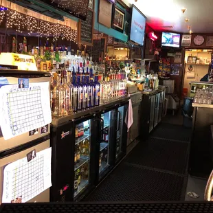 a view of the bar area