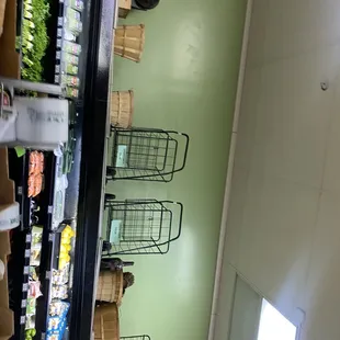 a view of the produce section