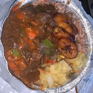 Pepper Beef steak bowl