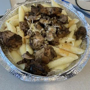 Rasta Pasta /W Jerk Chicken