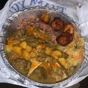 Curry Goat Bowl