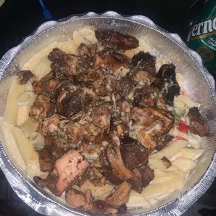 Rasta Pasta /W Jerk Chicken
