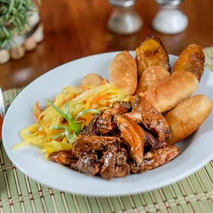BBQ Jerk Chicken festival bowl