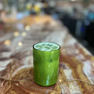 Iced Matcha latte