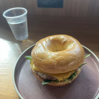 Sausage, Egg  and Cheese Sandwich