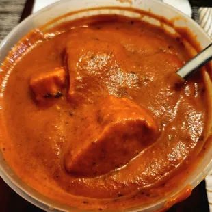 Chicken Tikka Masala (slightly sweet, very tomato dense, less creamy)