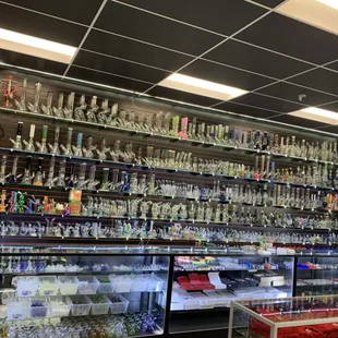 Great selection of water bongs