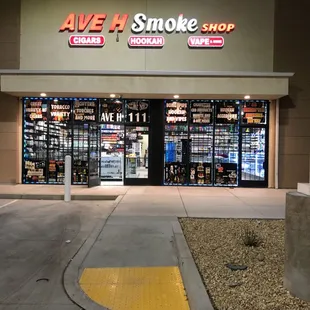 The largest smoke shop in the AV