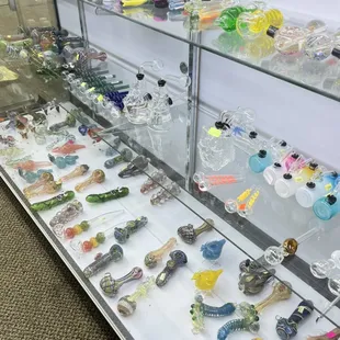 Glass pipes and oil burners