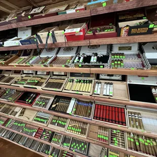 Walk-in- humidor cigar room