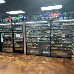 A nice walk-in humidor with a large variety&apos;s of best cigars in the Antelope Valley