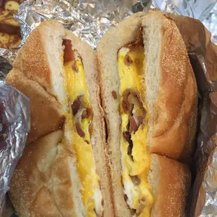 Bacon Egg Cheese Sandwich