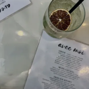 a drink in a glass with a straw