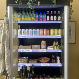 Grab and go fridge