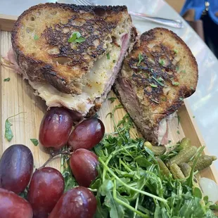 Monsieur ham and gruyere sandwich