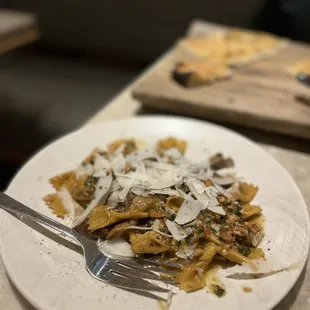 Mushroom pasta