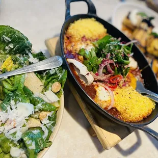 Little Gem Salad &amp; Shakshuka