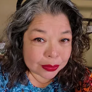 This is my hair and it's natural state, curly and a little wild. I believe this will be my hair do for the rest of my life.