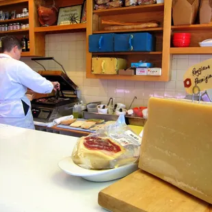 cooking up my sandwiches