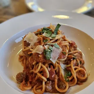 Spaghetti bolognese