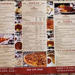 Menu Side 2 (With Coupons)