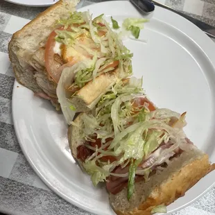 Ham sandwich was good!