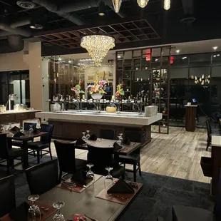 Salad Bar view from Main Dining