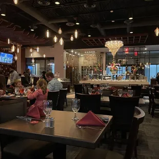 Front of the restaurant taken from the window area