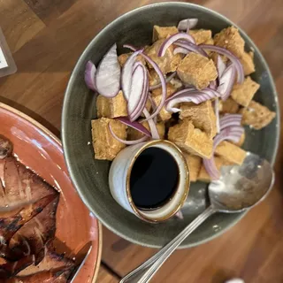 Tokwa't Tokwa (Crispy Tofu Vegetarian)