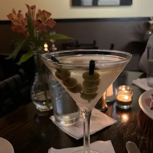 Dirty martini