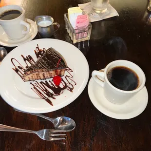 Aventino&apos;s homemade cappuccino pie, a treat for our anniversary