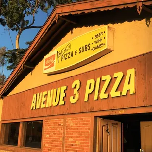 the outside of the building