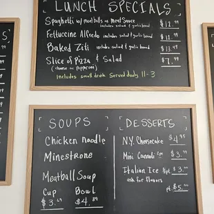Lunch Specials