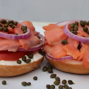LOX bagel
