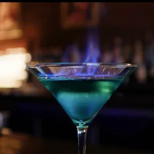Blue Velvet Martini
