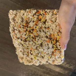 Huge rice crispy!!!!