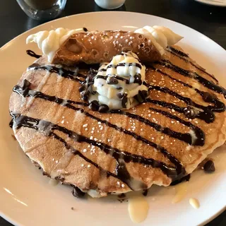 Cannoli Imagine Pancakes