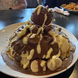 Banana Nutella Pancakes